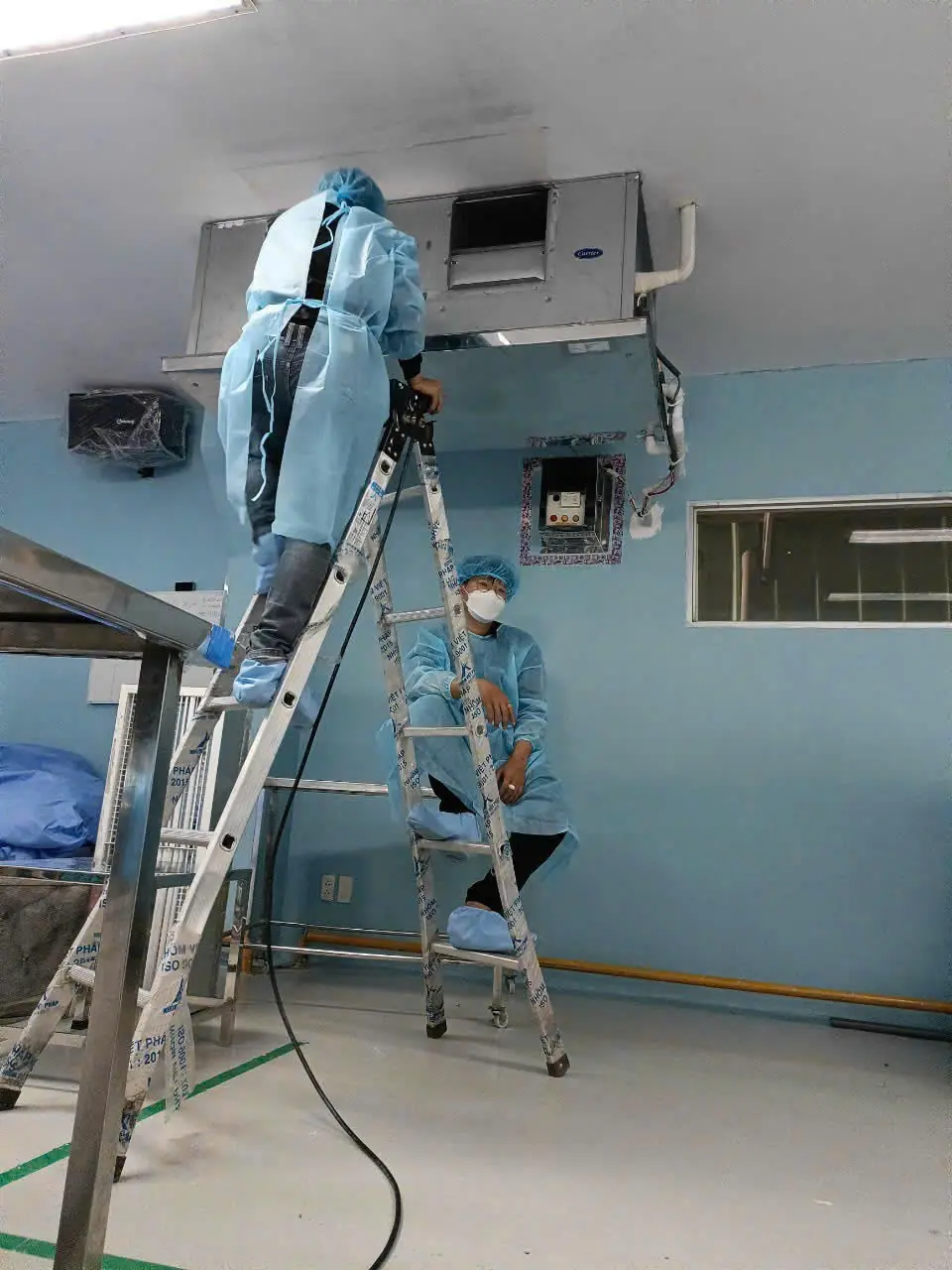 Vệ sinh máy lạnh Phường Tân Thuận