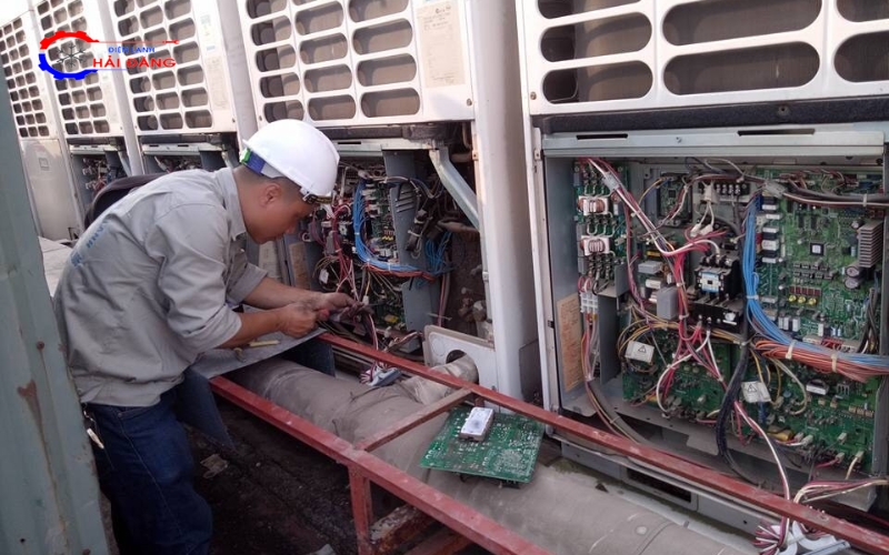 sửa máy lạnh trung tâm vRf